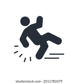 Ícone de assassinato. vetor.Sinal editável de estilo traço.linear para usar web design,ilustração logo.Symbol.