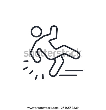 Murder icon. vector.Editable stroke.linear style sign for use web design,logo.Symbol illustration.