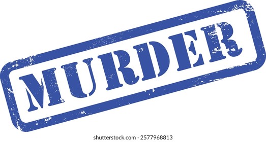 Murder
Red Blue Rubber Stamp Label Grunge Texture Effect