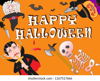 Murder of terror done on the day of Halloween.
