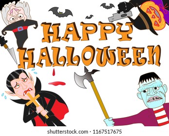 Murder of terror done on the day of Halloween.
