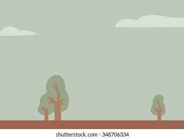 murky day background