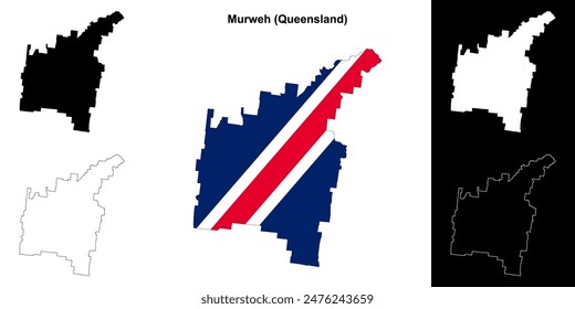 Murweh (Queensland) Outline-Kartenset