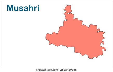 Musahri subdivision map, MuzaffarpurDistrict, Bihar State, Republic of India, Government of Bihar, Indian territory, Eastern India, politics, village, tourism