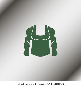 Muscle bodybuilder man.