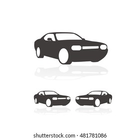 muscle car icons