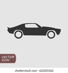 Muscle Car Vector Icon