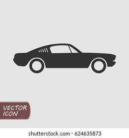 Muscle Car Vector Icon