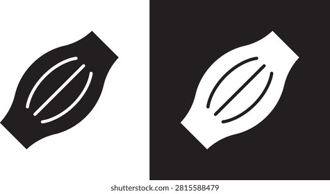 Muscle fiber icon linear graphics set..