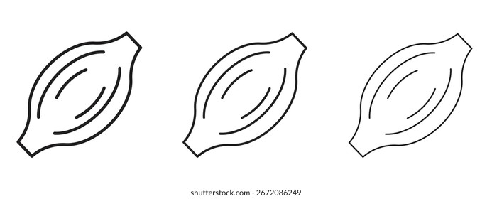Ícone de fibra muscular. Ilustração de elemento simples. Pode ser usado para web e celular.