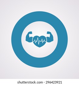 Muscle icon. 