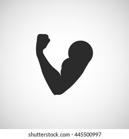 Muscle Icon Stock Vector (Royalty Free) 445500997 | Shutterstock