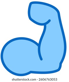 Muscle Icon Element For Design