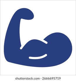 Elemento del icono del músculo para el diseño