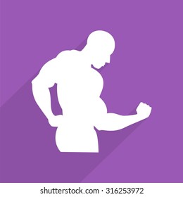 Muscle Icon Set Template