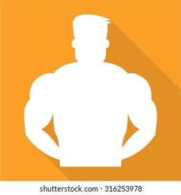 Muscle Icon Set Template