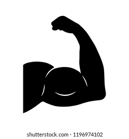 Muscle icon. Vector concept illustration for design.
