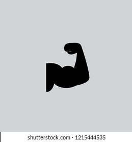 Similar Images, Stock Photos & Vectors of Icon of bodybuilding. Vector ...