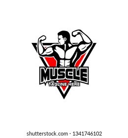2,955 Bicep Muscle Illustration Logo Badge Images, Stock Photos ...