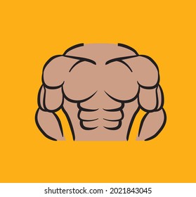 muscle logo for finess business