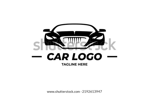 Muscle logo. Service car repair, car\
restoration and car club design elements.\
