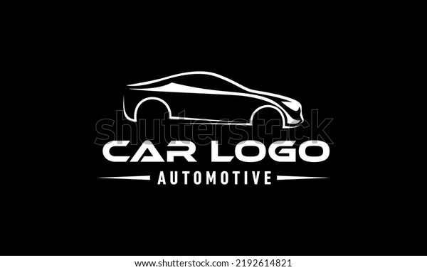 Muscle logo. Service car repair, car
restoration and car club design elements.
