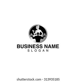 Muscle Logo Template