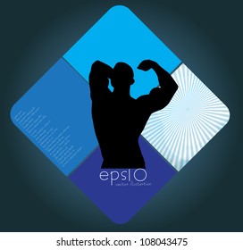 Hombre muscular