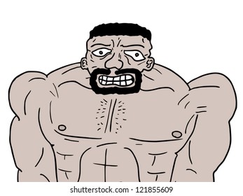 Muscle man