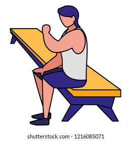 Muscle man design