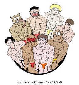 muscle men