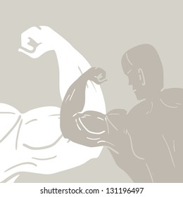 Muscle shadow