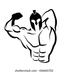 Muscle strong man