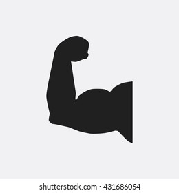 Muscular Arm Icon