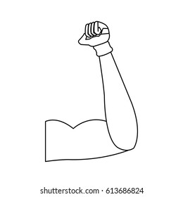 muscular arm icon