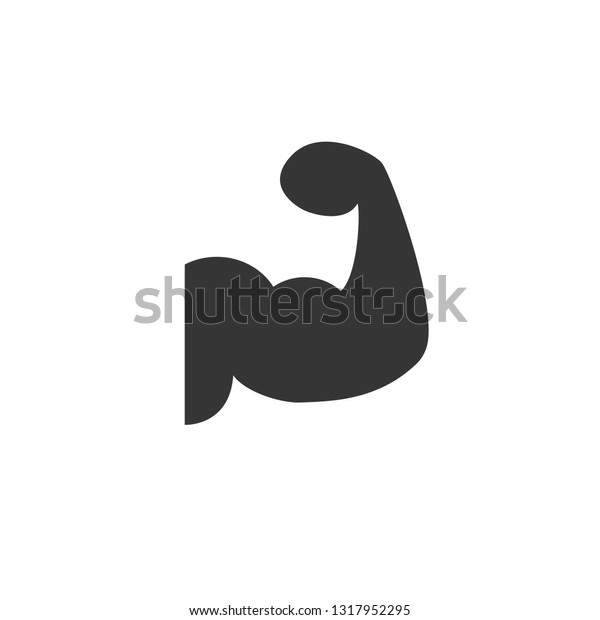 Musculous Icon Vector Stock Vector (Royalty Free) 1317952295 | Shutterstock