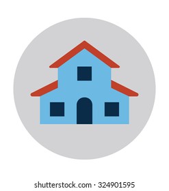 
Museum Building Colored Vector Illustration
