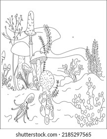 museum coloring page for kids