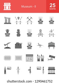 Museum Flat Icons