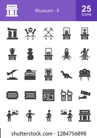 Museum Glyph Icons