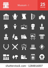 Museum Glyph Icons
