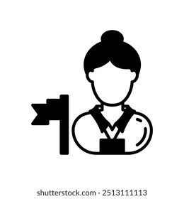 Icono de glifo, Ilustración vectorial