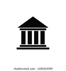 Museum, icon. Element of simple icon for websites, web design, mobile app, infographics. Thick line icon for website design and development, app development