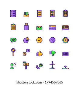 Museum icon set vector flat line for website  mobile app  presentation  social media  Suitable for user interface   user experience 