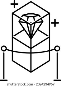 Museum icon set , Vector illustration