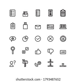 Museum icon set vector line for website  mobile app  presentation  social media  Suitable for user interface   user experience 
