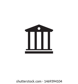 museum icon symbol design vector