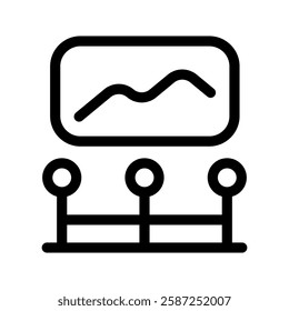 Museum Icon Vector Symbol Design Illustration