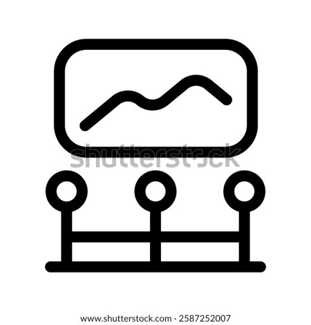 Museum Icon Vector Symbol Design Illustration