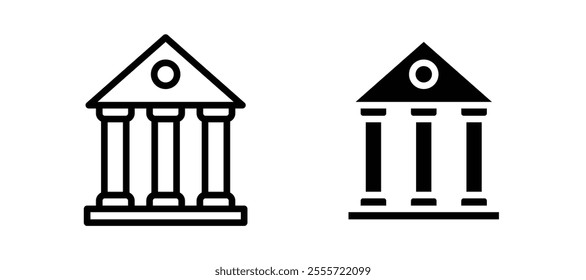 Museum icons for web ui designs